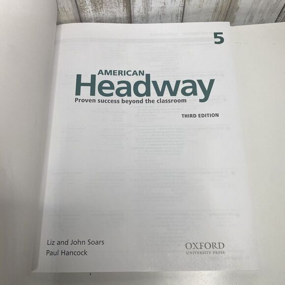 American Headway Third Edition: Level 5 Student Book & Workbook (W/ Access Code) - Picture 5 of 12
